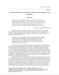 EnterpriseFacilitation